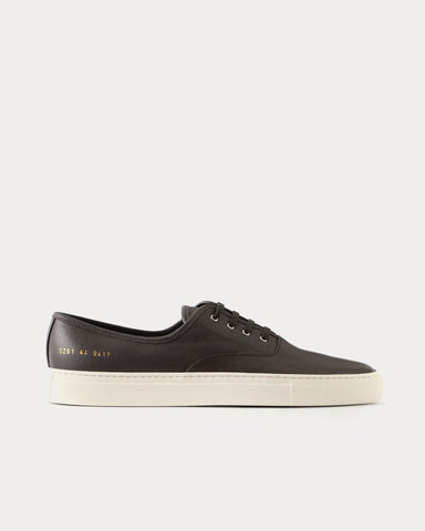 Common Projects Deck Leather Brown Low Top Sneakers