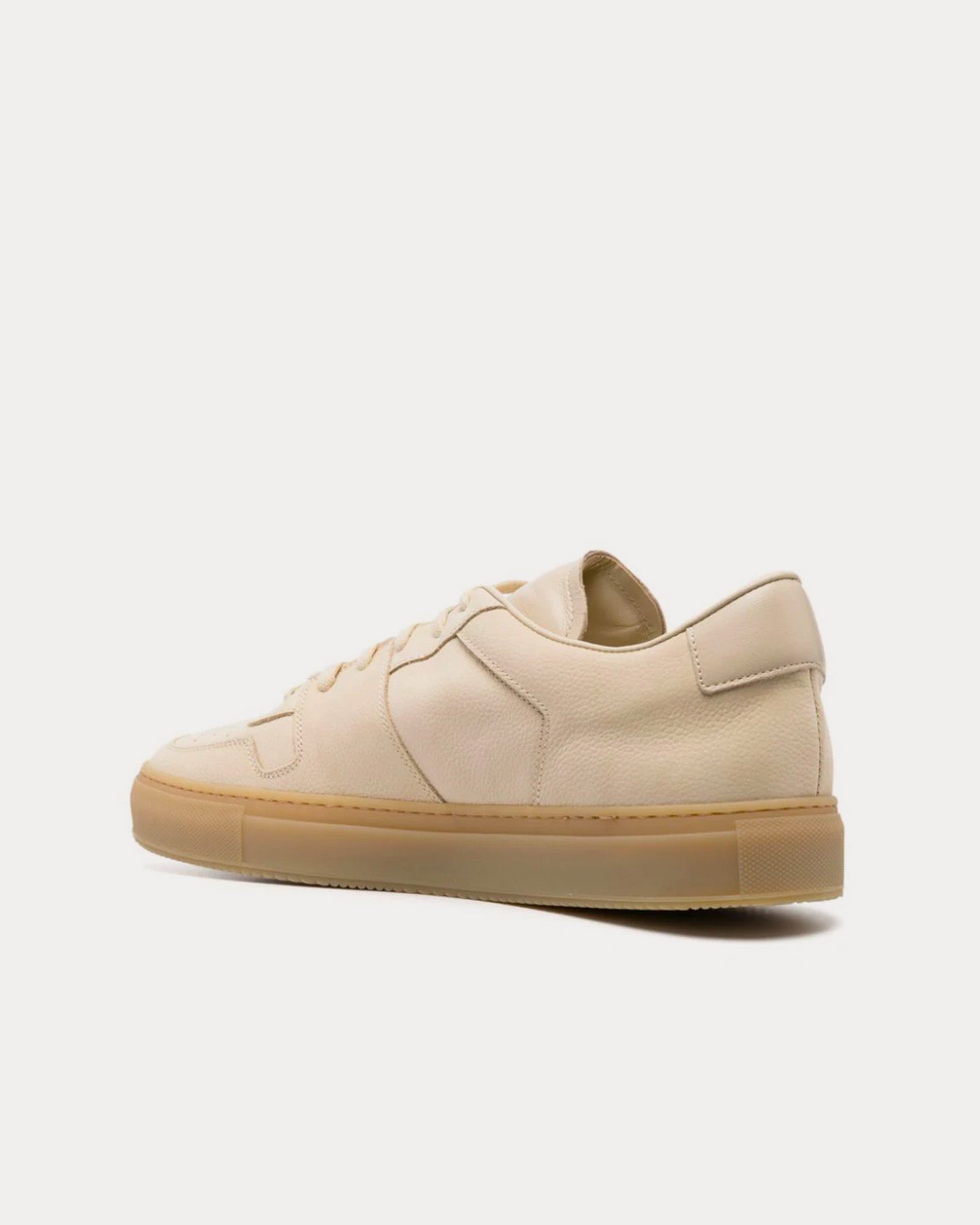 Common Projects - Decades Calf-Leather Sand Beige Low Top Sneakers