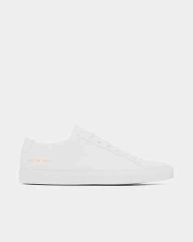 Common Projects Original Achilles Leather White Low Top Sneakers