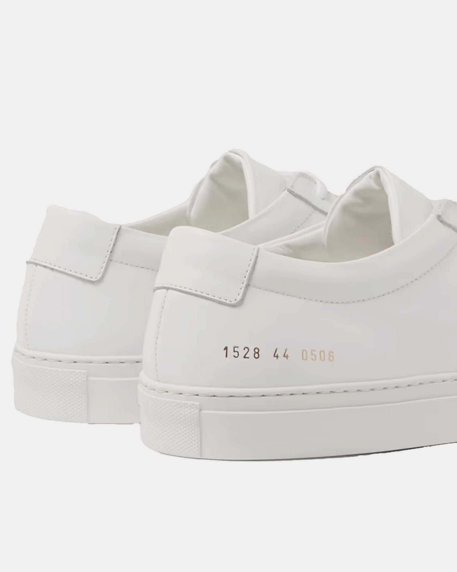 Common Projects - Original Achilles Leather White Low Top Sneakers