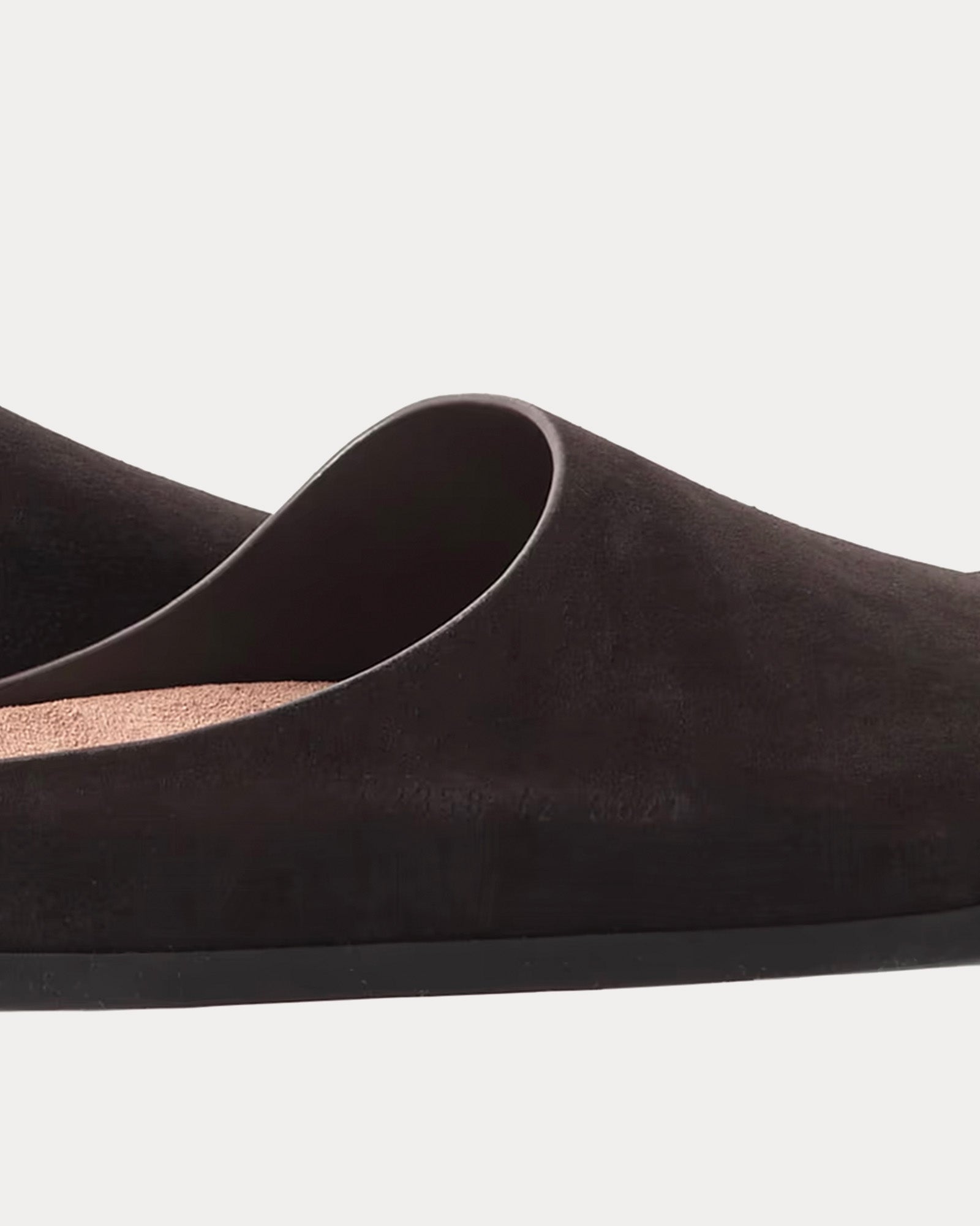 Common Projects Men's Suede Brown Clogs