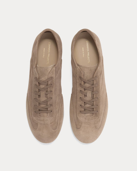 Common Projects Winter Driving Suede Beige Low Top Sneakers - 2