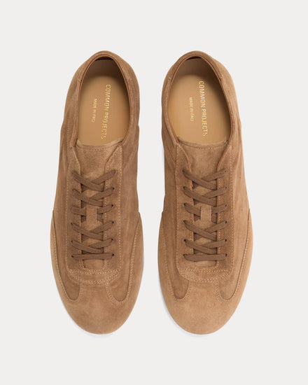 Common Projects Winter Driving Suede Taupe Low Top Sneakers - 2