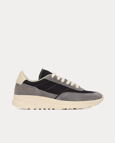 Common Projects Track 80s Grey / Black Low Top Sneakers