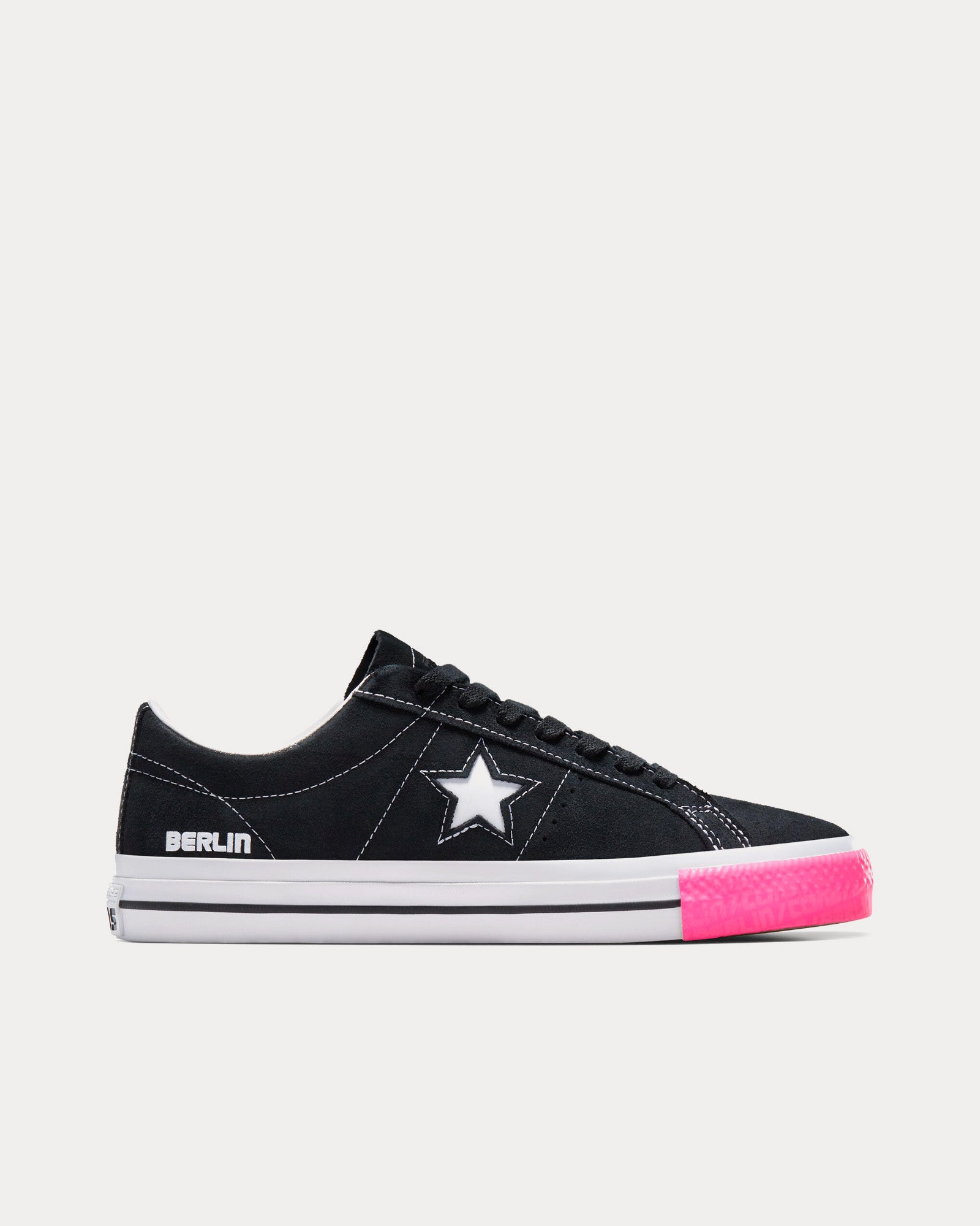 Converse - One Star Pro Berlin Black / Berlin Pink Low Top Sneakers