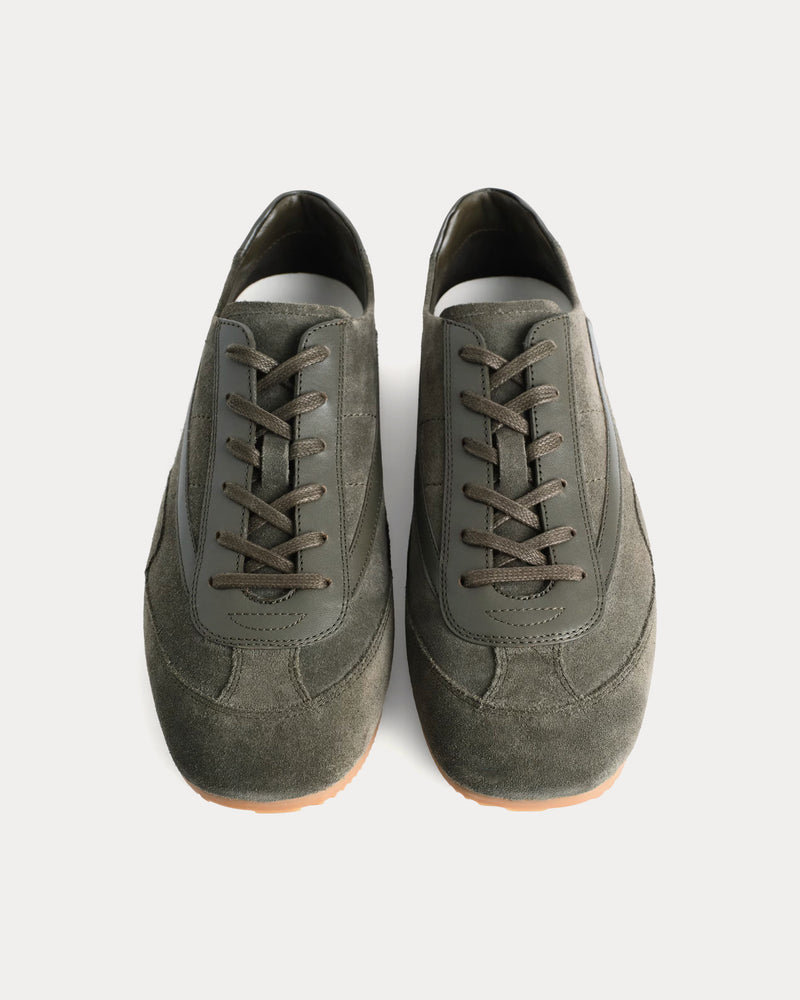 COS Minimal Suede Grey Low Top Sneakers - 2