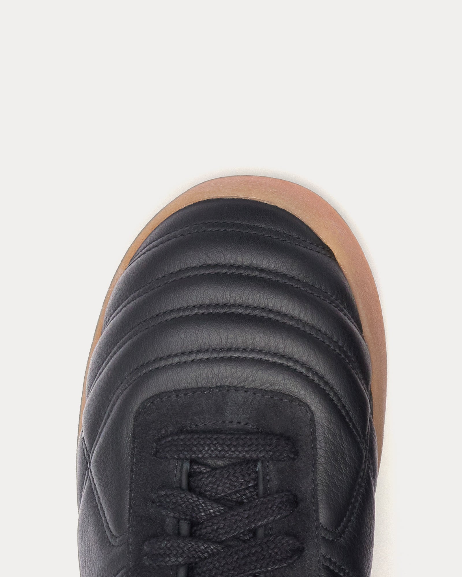 Courrèges - Club 02 Leather Black Low Top Sneakers