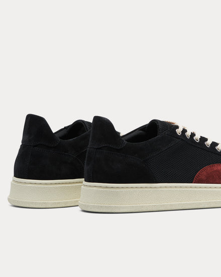 CQP Meander Black / Red Low Top Sneakers - 3