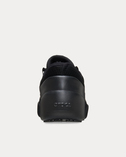 Crocs Bistro Work Triple Black Low Top Sneakers - 4