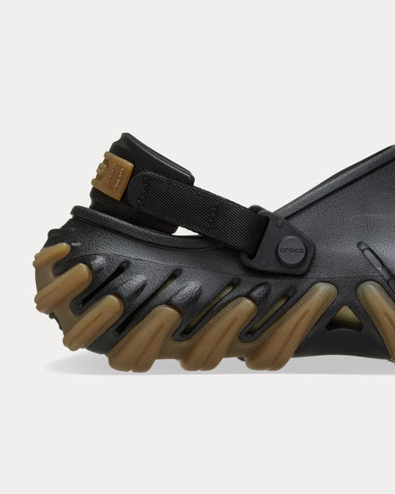 Crocs Echo Gum RO Black Clogs - 5