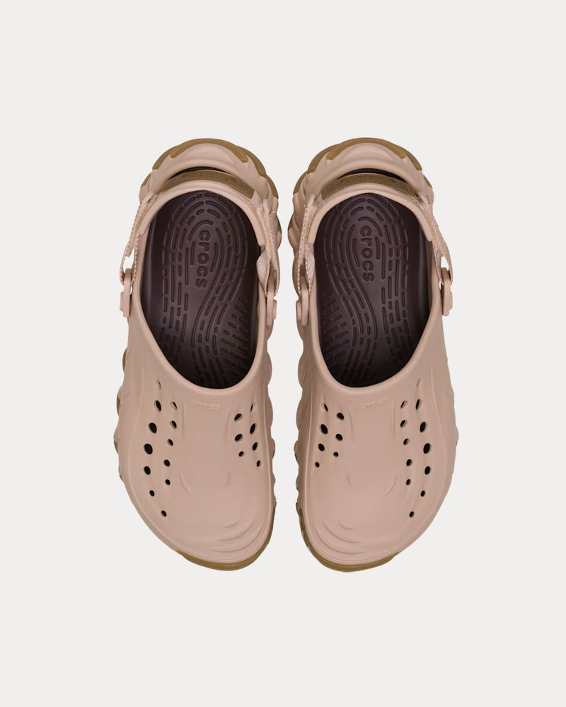 Crocs Echo Gum RO Pink Caramel Clogs - 2