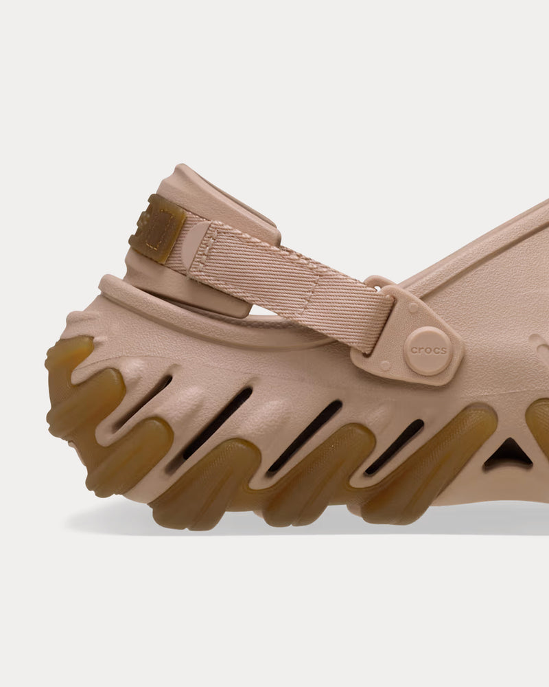 Crocs Echo Gum RO Pink Caramel Clogs - 5