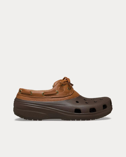 Crocs Islander Pitcrew Brown Clogs - 1