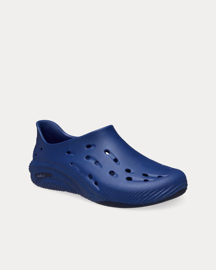 Crocs Mellow 2 Ribbon Blue / Multi Recovery Shoes - 3