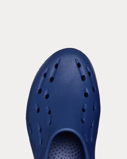 Crocs Mellow 2 Ribbon Blue / Multi Recovery Shoes - 6