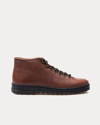 Crown Northampton Everdon 'Rambler' Wholecut Mid Norwegian Ox Chestnut Boots