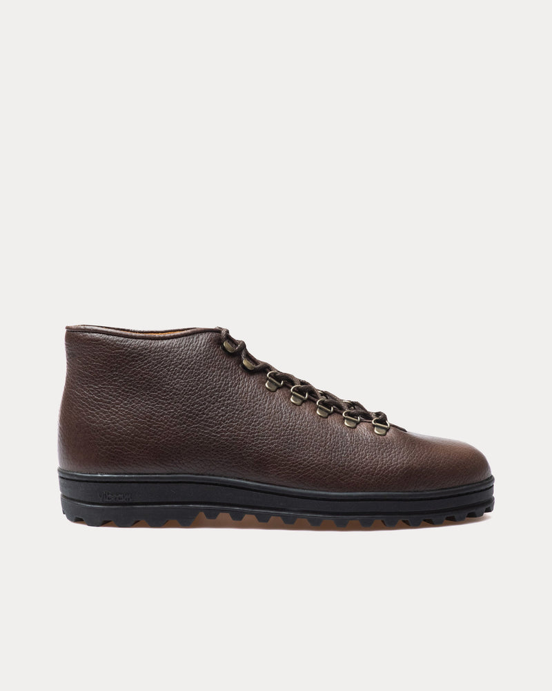 Crown Northampton Everdon 'Rambler' Wholecut Mid Norwegian Ox Oak Boots - 1