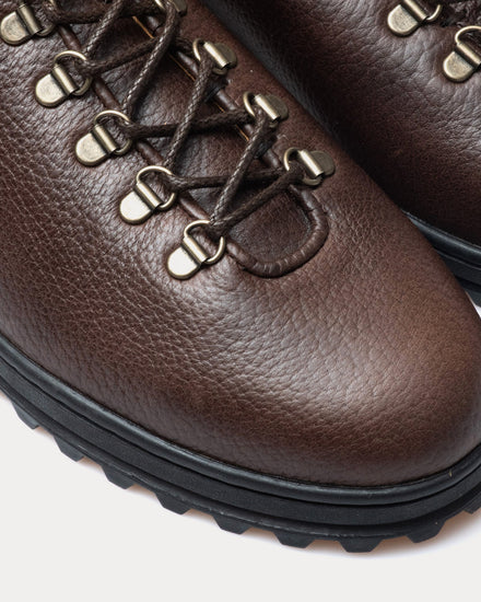 Crown Northampton Everdon 'Rambler' Wholecut Mid Norwegian Ox Oak Boots - 5
