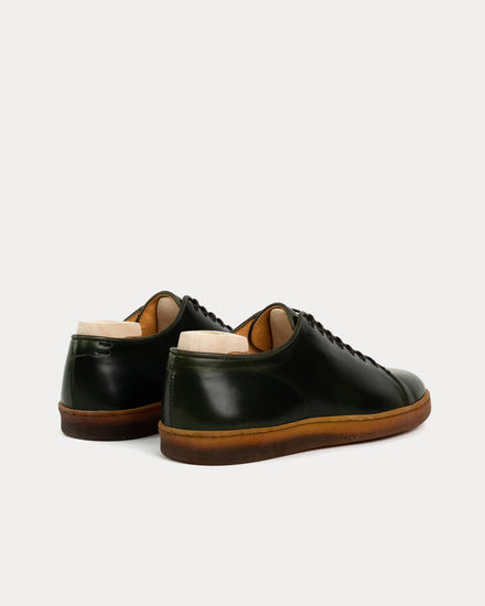 Crown Northampton Harlestone Derby Shinki Shell Cordovan Moss Low Top Sneakers - 3