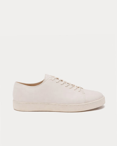 Crown Northampton Harlestone Derby Veg Tan Calf Off White Low Top Sneakers