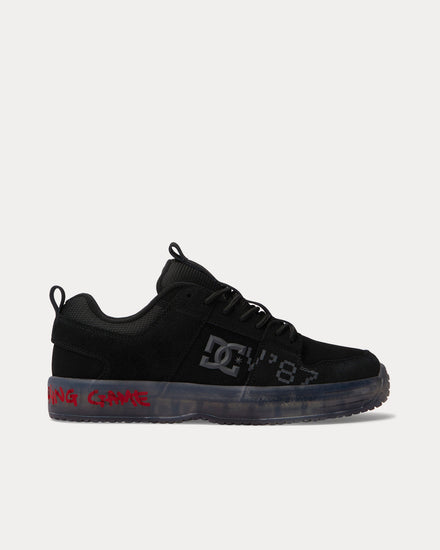 DC Shoes x DCV87 Lynx Leather Black Low Top Sneakers - 1