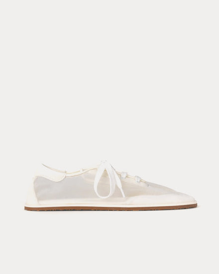 Dear Frances Balla Mesh White Low Top Sneakers - 1