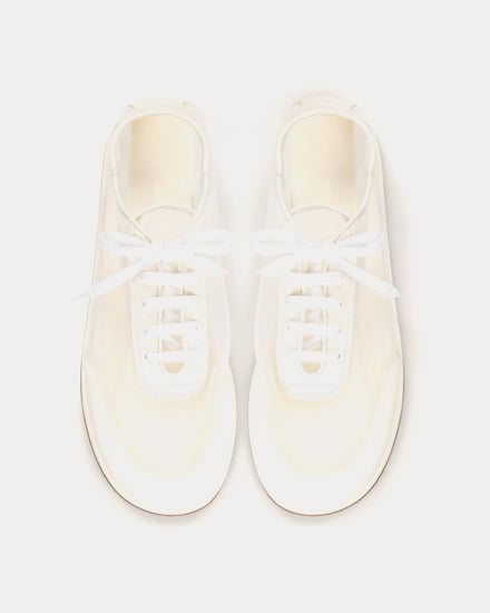 Dear Frances Balla Mesh White Low Top Sneakers - 2