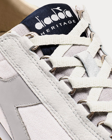 Diadora Equipe H Canvas Stone Wash Sky / Blue Diamond Low Top Sneakers - 3