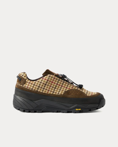 Diemme x Rayon Vert Grappa Verde Houndstooth Tweed Olive / Sand Hiking Shoes