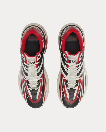 Diesel D-Airspeed Black / Red Low Top Sneakers - 2