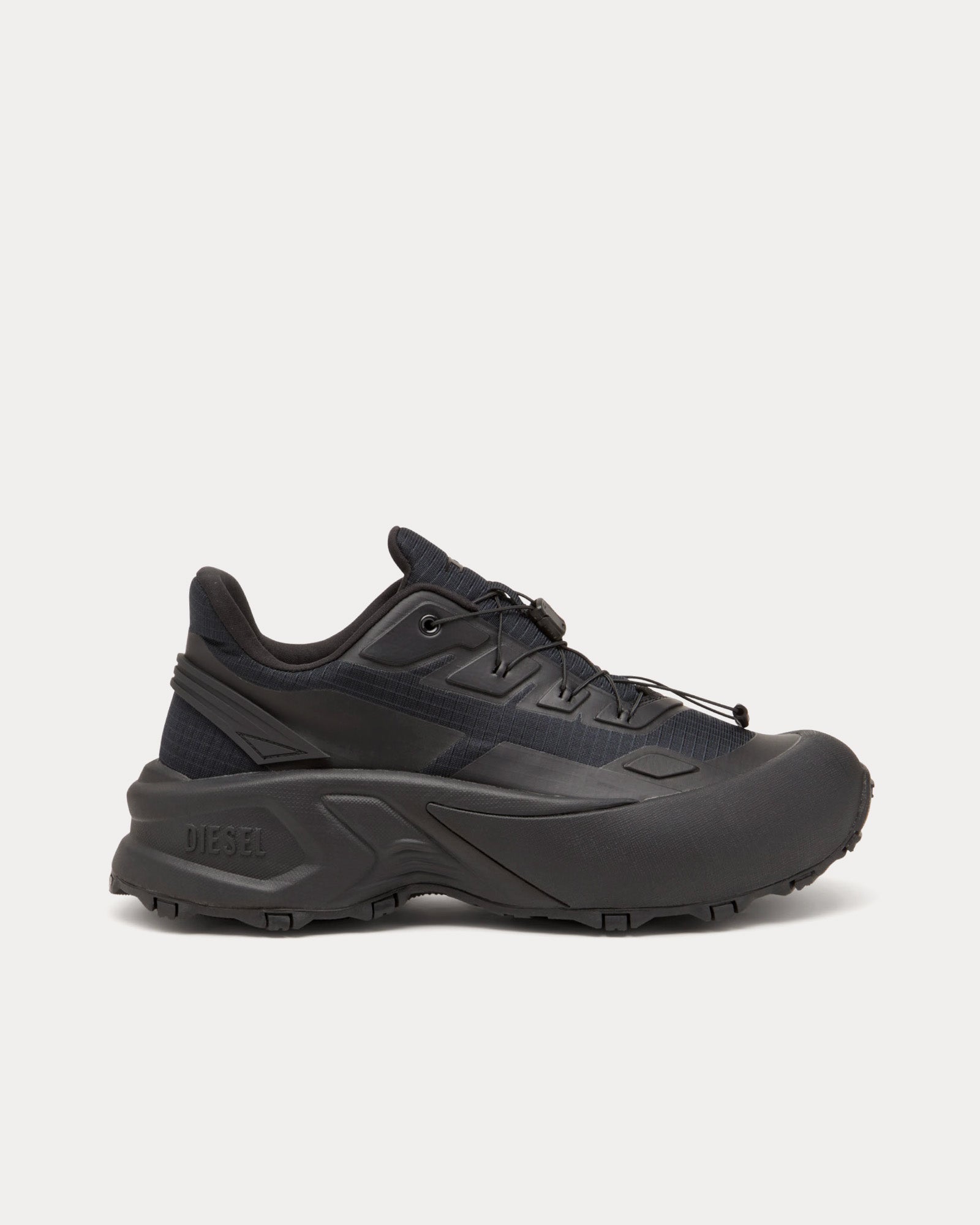 Diesel D Cage Runner Black Low Top Sneakers Sneak in Peace