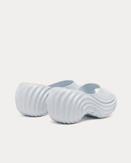 Diesel x Melissa Quantum Platform Light Blue Mules - 4