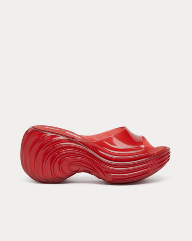 Diesel x Melissa Quantum Platform Red Mules