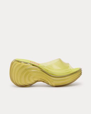 Diesel x Melissa Quantum Platform Yellow Mules