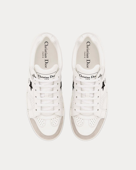 Dior Dior Star Calfskin & Suede White / Black Low Top Sneakers - 2