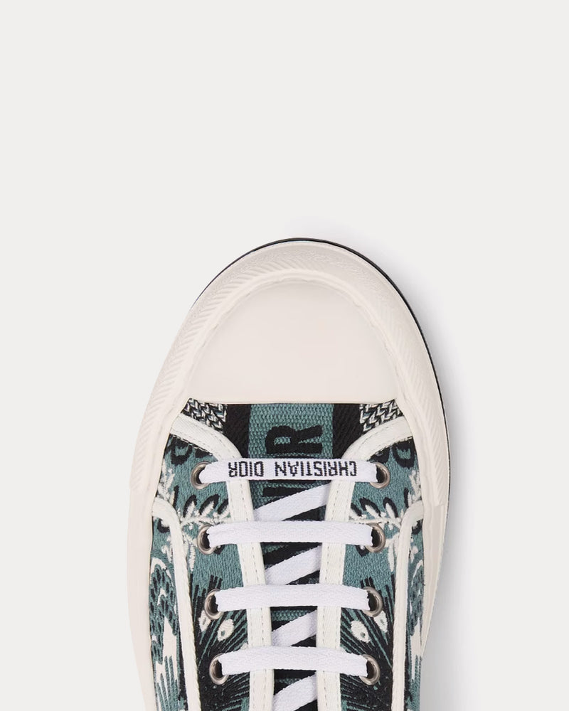 DIOR Walk'n'Dior プラットフォームスニーカー バタフライ 蝶々 Dior Women's Walk'n'Dior Platform Denim Blue Multicolor