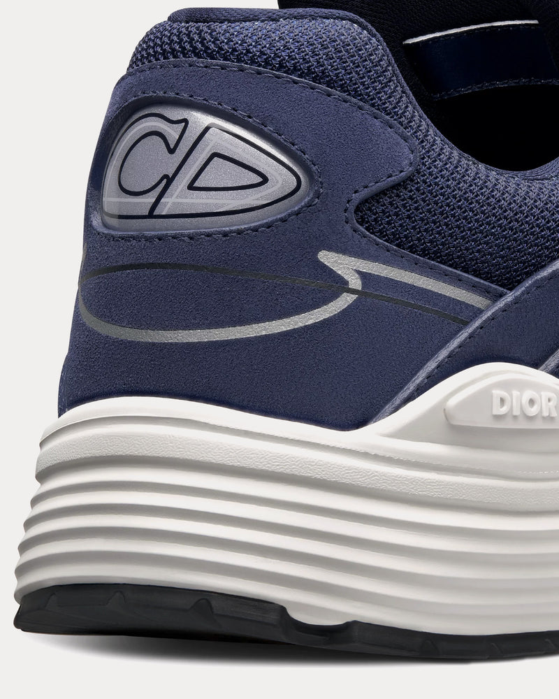Dior B30 Countdown Suede Navy Blue Low Top Sneakers - 4