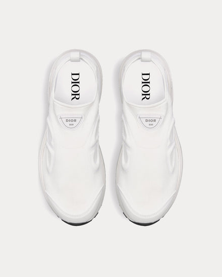 Dior B30 Countdown Techical Mesh & Fabric White Slip On Sneakers - 2