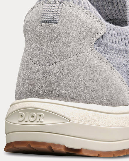 Dior B80 Lounge Grey Low Top Sneakers - 3