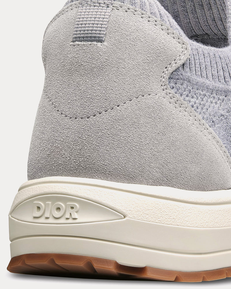 Dior B80 Lounge Grey Low Top Sneakers - 3