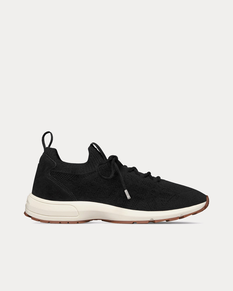 Dior B80 Lounge Black Low Top Sneakers - 1