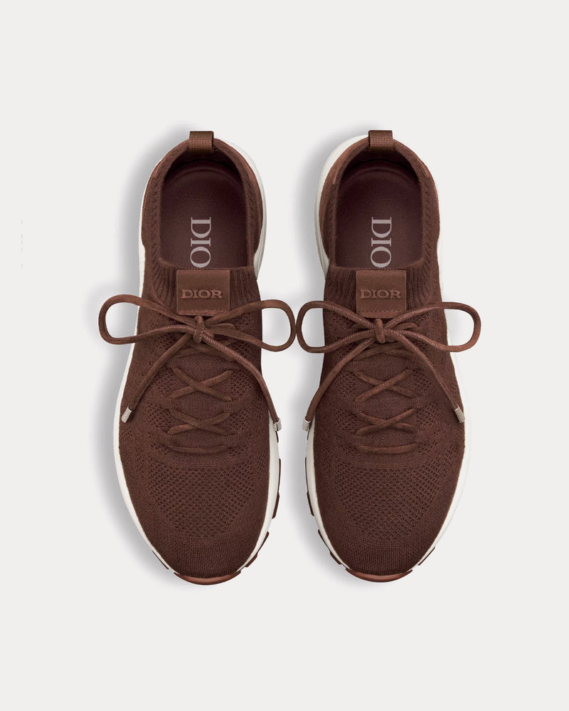 Dior B80 Lounge Brown Low Top Sneakers - 2