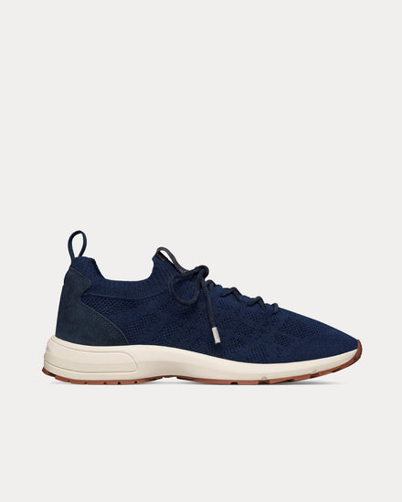 Dior B80 Lounge Navy Low Top Sneakers - 1