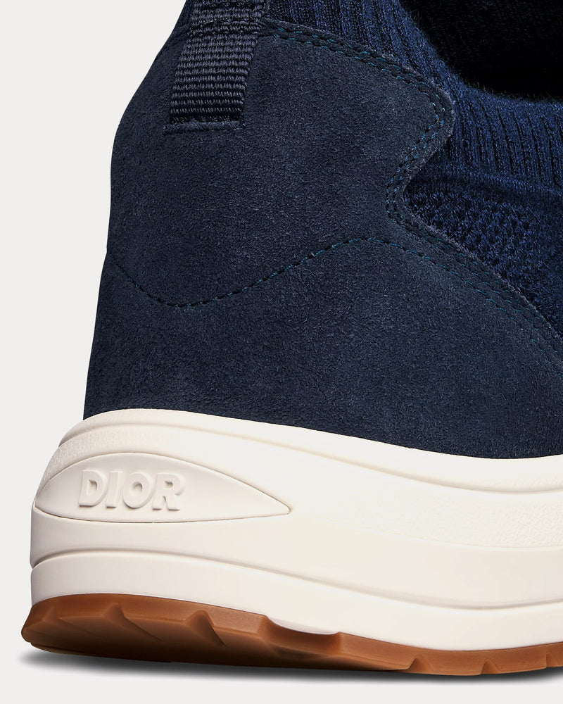 Dior B80 Lounge Navy Low Top Sneakers - 3