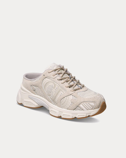 Dior Chrono Mesh & Suede Calfskin Beige Sneaker Mules - 3