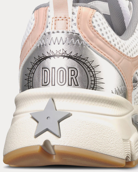 Dior Women's Chrono White Mesh with Nude and Silver-Tone