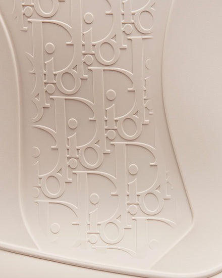 Dior Garden Beige Rubber with Dior Oblique Motif Rain Boots - 5