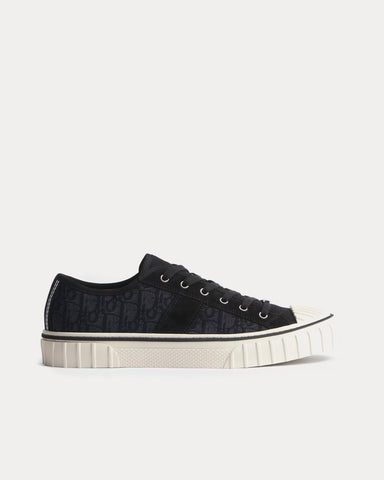 Dior Hooper Black Low Top Sneakers