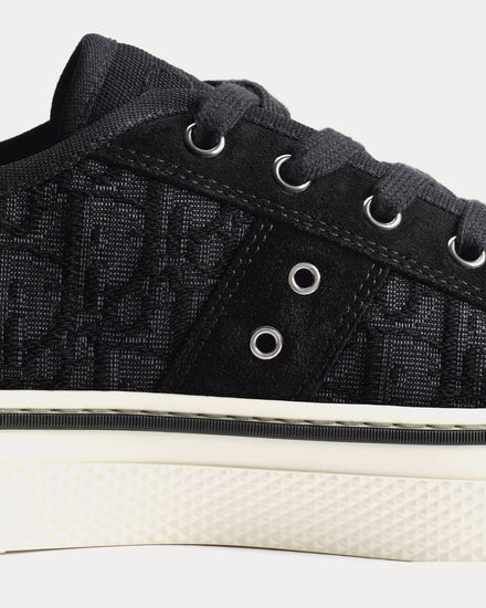 Dior Hooper Black Low Top Sneakers - 4