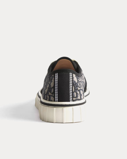 Dior Hooper Beige / Blue Low Top Sneakers - 3